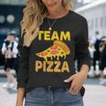 チームピザ 長袖Tシャツ 彼女への贈り物