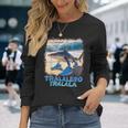 トラレロ トラララ イタリアン ブレイン ミーム 長袖Tシャツ 彼女への贈り物