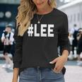 ハッシュタグ Lee ネームシャツ Lee 長袖tシャツ 長袖Tシャツ 彼女への贈り物