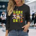 パウパトロール フットボールチーム パウゲームオン 長袖Tシャツ 彼女への贈り物