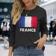 フランス国旗tシャツ 長袖Tシャツ 彼女への贈り物