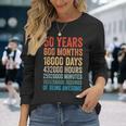 プレゼント 50歳 誕生日 ビンテージ 50年 レトロ 長袖Tシャツ 彼女への贈り物
