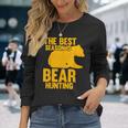 ベストシーズンはクマ狩りハンター 長袖Tシャツ 彼女への贈り物