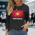 ベトナム国旗tシャツ 長袖Tシャツ 彼女への贈り物