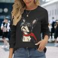 ボストンテリア犬 ボストンテリア 長袖Tシャツ 彼女への贈り物