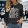 ポーカーハンド チートシートカード カジノゲーム 面白いプレイヤーギフト 長袖Tシャツ 彼女への贈り物