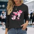 マイメロディ Usデザイン ハート 長袖Tシャツ 彼女への贈り物