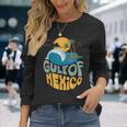 メキシコ湾 1550 レトロ ビーチ ゴルフォ・デ・メキシコ メンズ レディース 長袖Tシャツ 彼女への贈り物