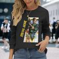 メタルギアボックス アート タクティカル スパイ活動 レトロゲーマー 長袖Tシャツ 彼女への贈り物