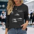 ユーモア マグロの魚の引用 漁師ファン向け 長袖Tシャツ 彼女への贈り物