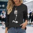 ヨハン・セバスティアン・バッハ 作曲家 ミュージシャン レトロ 長袖Tシャツ 彼女への贈り物