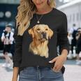 ラブラドールレトリバー 犬 モチーフ ペット ラブラドールレトリバー 長袖Tシャツ 彼女への贈り物