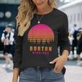ヴィンテージ Burton Michigan Mi レトロ 70年代 80年代 グラフィック お土産 長袖Tシャツ 彼女への贈り物