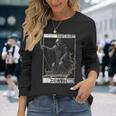 ヴィンテージ デス タロット カード 死神 オカルト悪魔の恐怖 長袖Tシャツ 彼女への贈り物