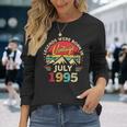 ヴィンテージ30歳の誕生日レジェンドは1995年7月に誕生しました。 長袖Tシャツ 彼女への贈り物