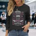 ヴィンテージ50歳の誕生日のお祝いオリジナルリビングレジェンド 長袖Tシャツ 彼女への贈り物