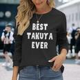 史上最高の Takuya 長袖Tシャツ 彼女への贈り物