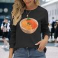 寿司ユニ いくらどんぶり 丼 和食 長袖Tシャツ 彼女への贈り物