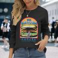 素晴らしいビッグカフナバーガー 長袖Tシャツ 彼女への贈り物