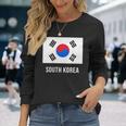 韓国国旗シャツ 長袖Tシャツ 彼女への贈り物