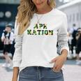 Apes Nation I Am Dumb Money ダイヤモンドエイプ Togethertronger 長袖Tシャツ 彼女への贈り物