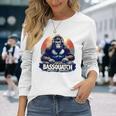 Bassquatch 音楽愛好家のためのサスカッチdjデザイン 長袖Tシャツ 彼女への贈り物