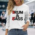 Drum And Bass Rum & Ass 長袖Tシャツ 彼女への贈り物
