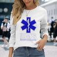 Emstar Of Life 救急医療サービス Emt Paramedic 長袖Tシャツ 彼女への贈り物