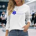 Emstar Of Life 救急医療サービス パラメディック Emt 長袖Tシャツ 彼女への贈り物
