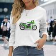 Gpz900r クラシックバイク モーターサイクリスト オートバイ 長袖Tシャツ 彼女への贈り物
