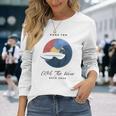 Hang 10 Catch The Waves サーフボード サーフ サーフィン 長袖Tシャツ 彼女への贈り物