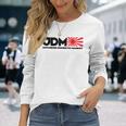 Jdmライジングサン 長袖Tシャツ 彼女への贈り物