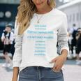 Liebe Ist Geduldig Liebe Ist Gütiges 聖書erskreuz 長袖Tシャツ 彼女への贈り物