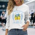 Limoncello Per Favore レモン 夏 イタリア 長袖Tシャツ 彼女への贈り物