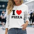 I Love Pizza 長袖Tシャツ 彼女への贈り物