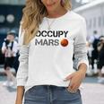 Occupy Mars 公式スペース Nasa 火星ミッション 長袖Tシャツ 彼女への贈り物