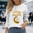 Ramadan Kareem シャツ キッズ イスラム教 ファスティング ラマダン カリーム 長袖tシャツ 長袖Tシャツ 彼女への贈り物