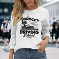 Toonces 自動車教習所 エスト 伝説の運転 猫 面白い 長袖Tシャツ 彼女への贈り物