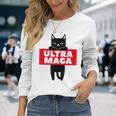 Ultra Maga Cat 長袖Tシャツ 彼女への贈り物