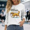 Walkies 犬の散歩 ゴールデンレトリバー 面白い犬好きデザイン 長袖Tシャツ 彼女への贈り物