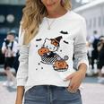 【ハロウィン特集】Usデザイン ハローキティ トリックオアトリート 長袖Tシャツ 彼女への贈り物