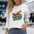 お父さんへの誕生日プレゼント -Uper Dad メンズ 長袖Tシャツ 彼女への贈り物