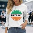 アイルランド外のイギリス軍 アイルランド共和党 長袖Tシャツ 彼女への贈り物