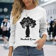 アフリカのバオバブの木 長袖Tシャツ 彼女への贈り物