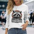 アライグマコスチュームtシャツ グルービー Let's Get Trashed 長袖Tシャツ 彼女への贈り物