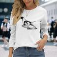 イングリッシュポインタードッグ 長袖Tシャツ 彼女への贈り物