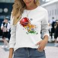 インドクリケット 長袖tシャツ 長袖Tシャツ 彼女への贈り物
