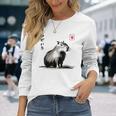 カワイイカピバラ アニメ 日本のストリートウェア おもしろカピバラ 長袖Tシャツ 彼女への贈り物