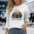 キッズ Big BrotherAnnouncement For Toddlers & Boys 長袖Tシャツ 彼女への贈り物