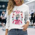 クールなヴィンテージオールドロックンロールミュージック、This Is My Rock And Roll 長袖Tシャツ 彼女への贈り物